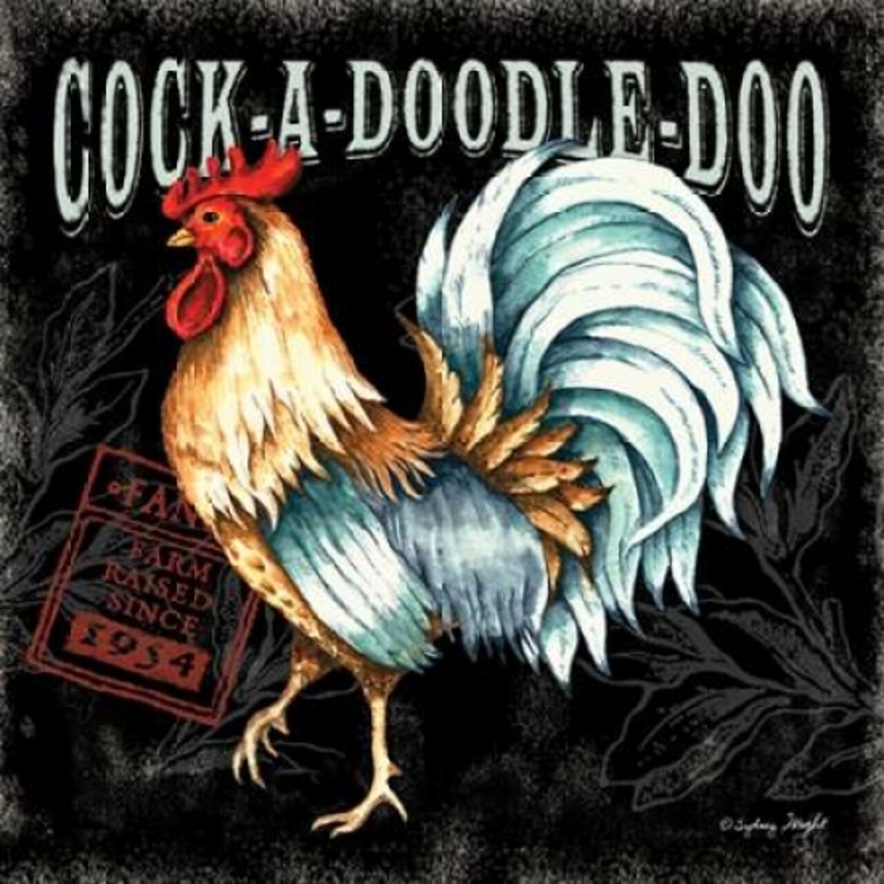 Cock-a-doodle-do II Poster Print by Sydney Wright - Item # VARPDXWRT103